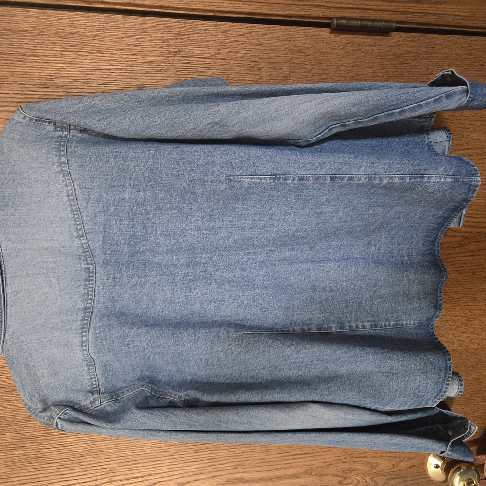 Denim Button-Up Shirt/jacket - Picture 2 of 3